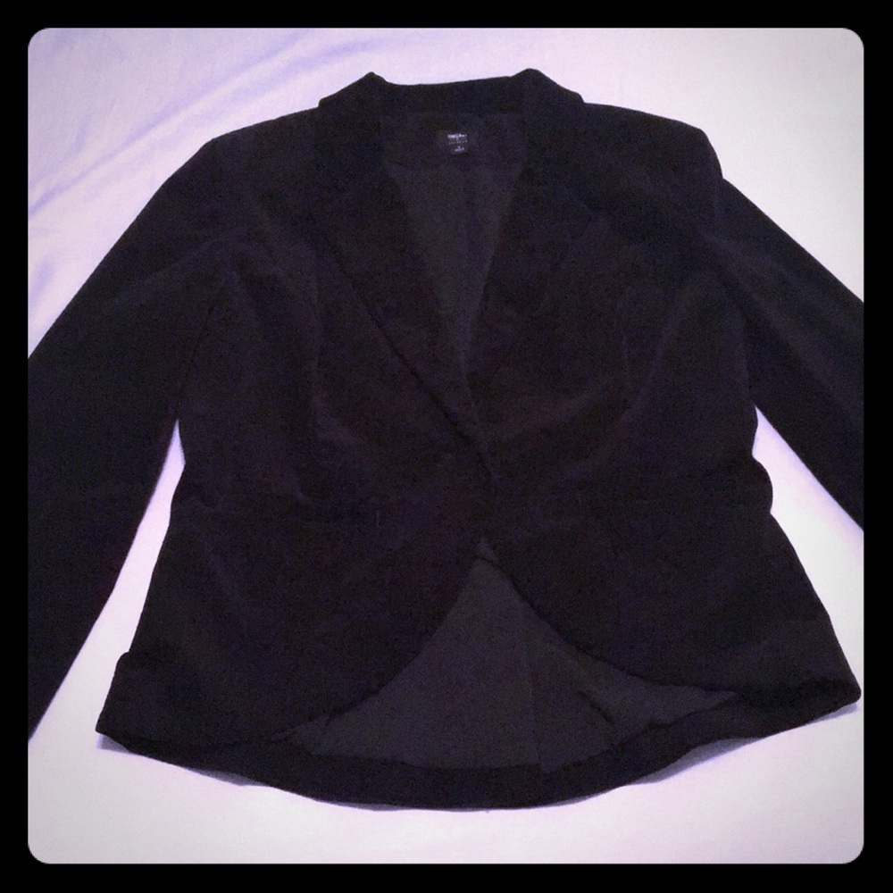 Black Velvet Mossimo Blazer